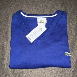 Lacoste V-neck brand new with tags